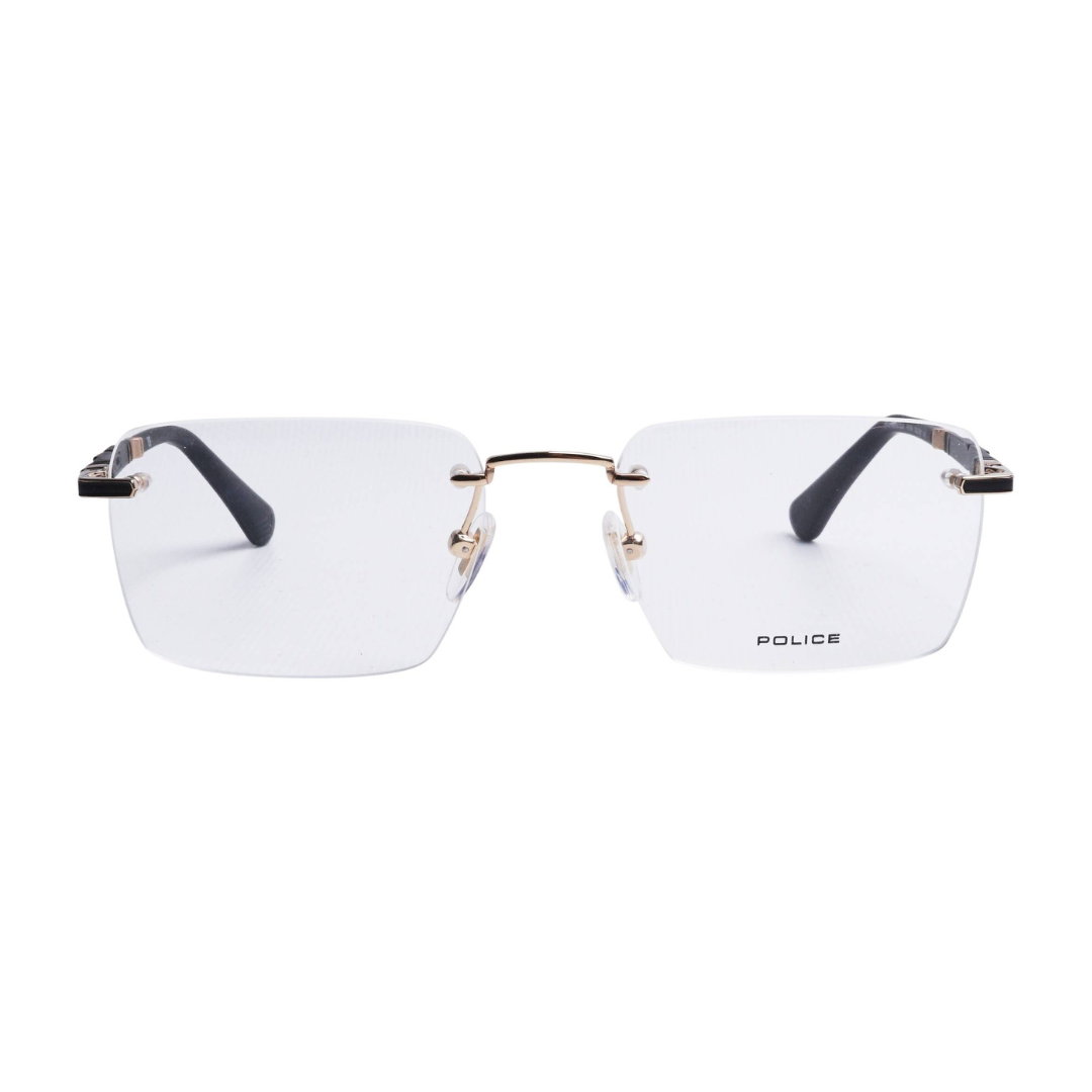 Police Spectacle Frame - Rimless | Model VPLF84