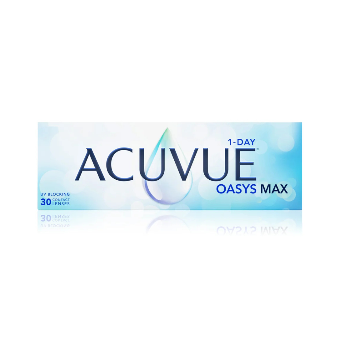 Acuvue® Oasys Max 1-Day (curva base 8,5) - Sfera | Confezione da 30 e 90