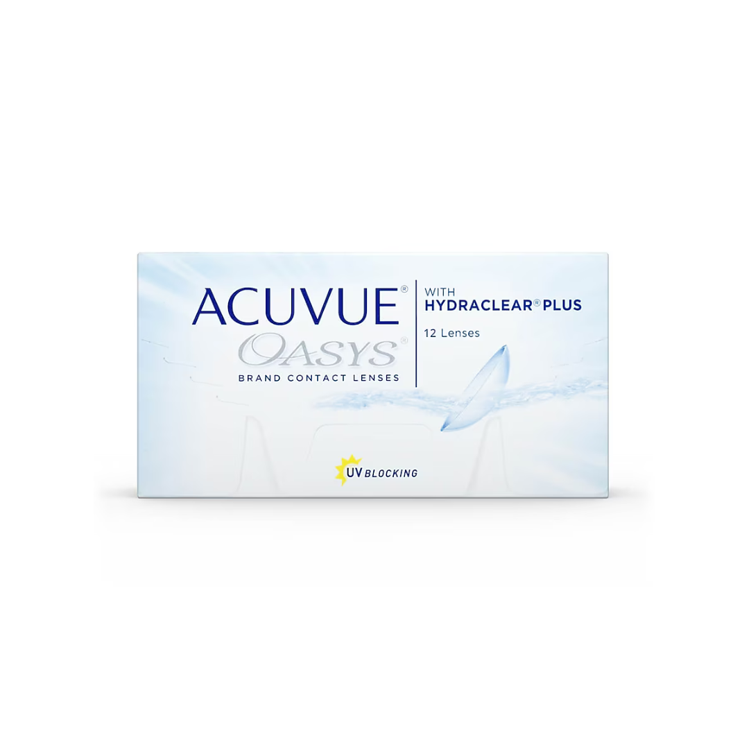 Acuvue® Oasys with Hydraclear® PLUS - Sphere | Pack 12 & 24