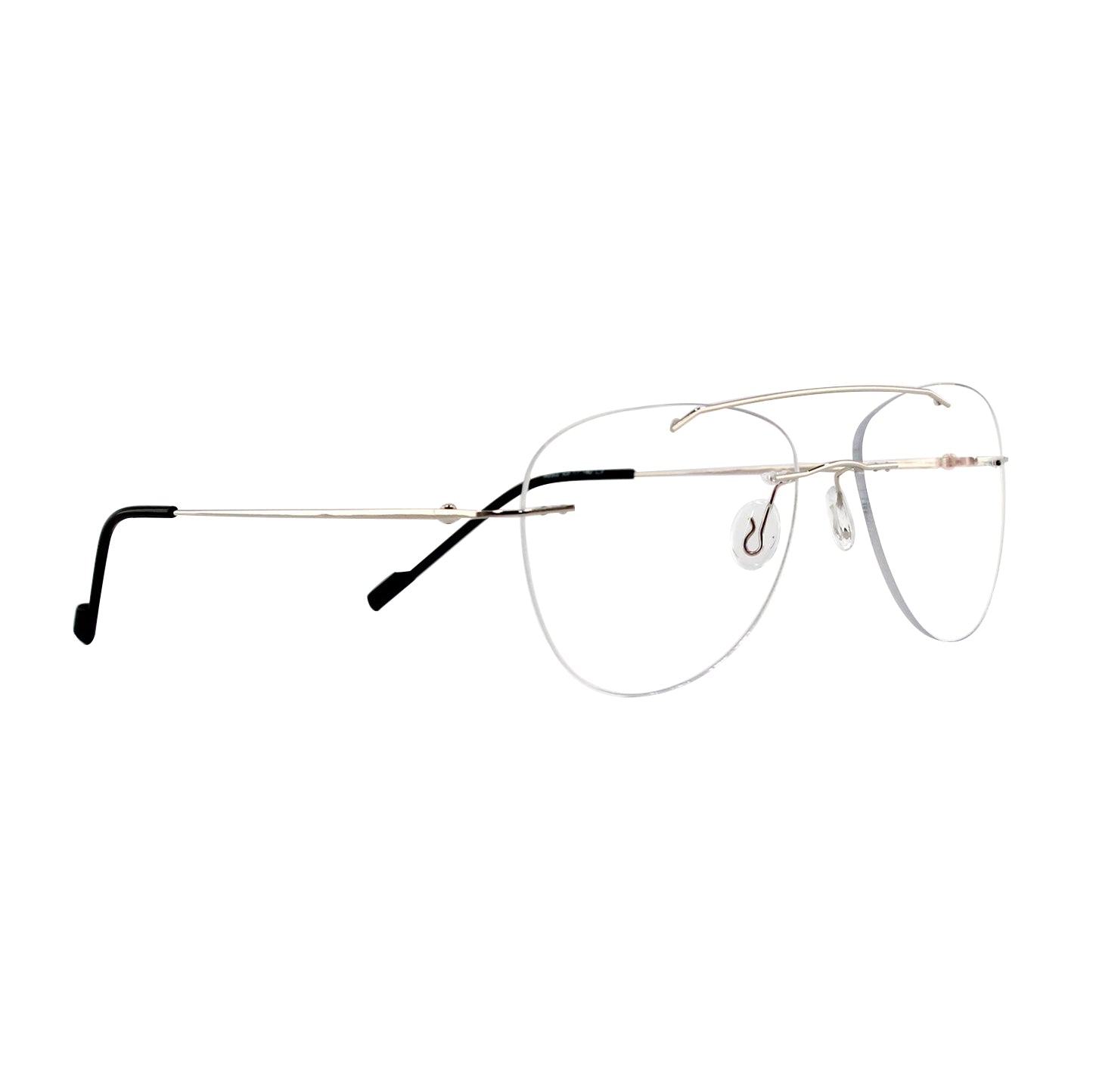 Ottika Care - Lunettes anti-lumière bleue | Sans monture R 002 | Revêtement Vert & Bleu