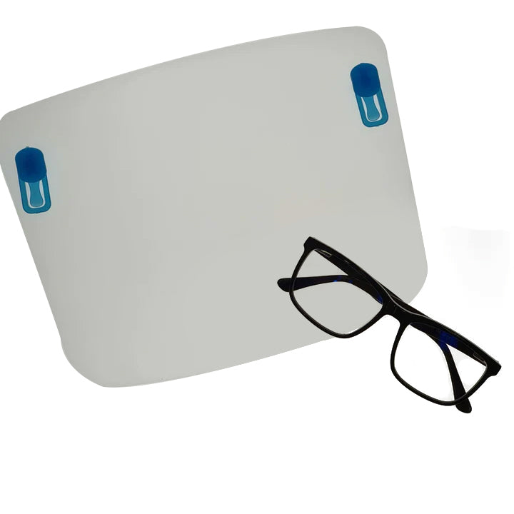 Adult & Kids Face Shield - Clip On | For Glasses
