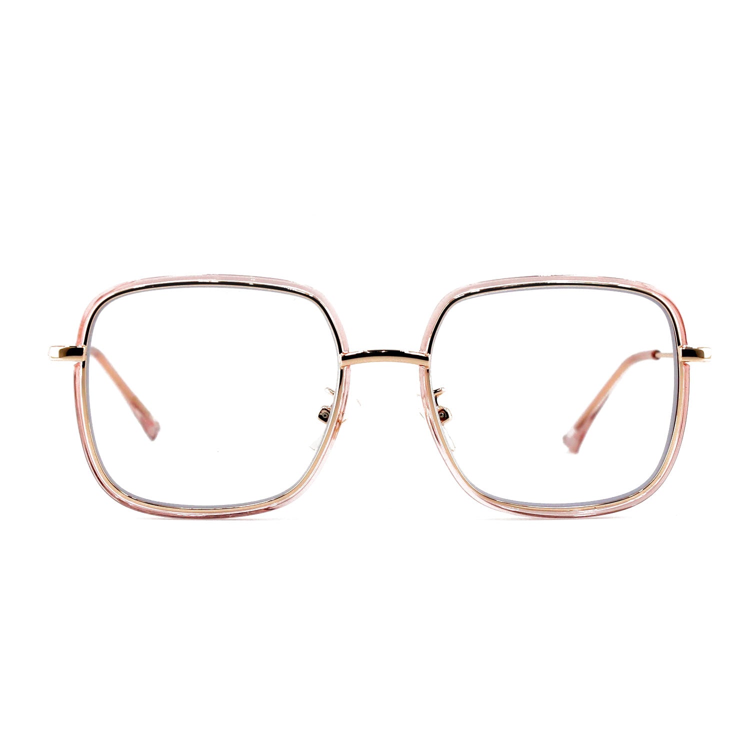 Ottika Care - Blue Light Blocking Glasses - Adult | Model 1908 | Coating Gold & Green