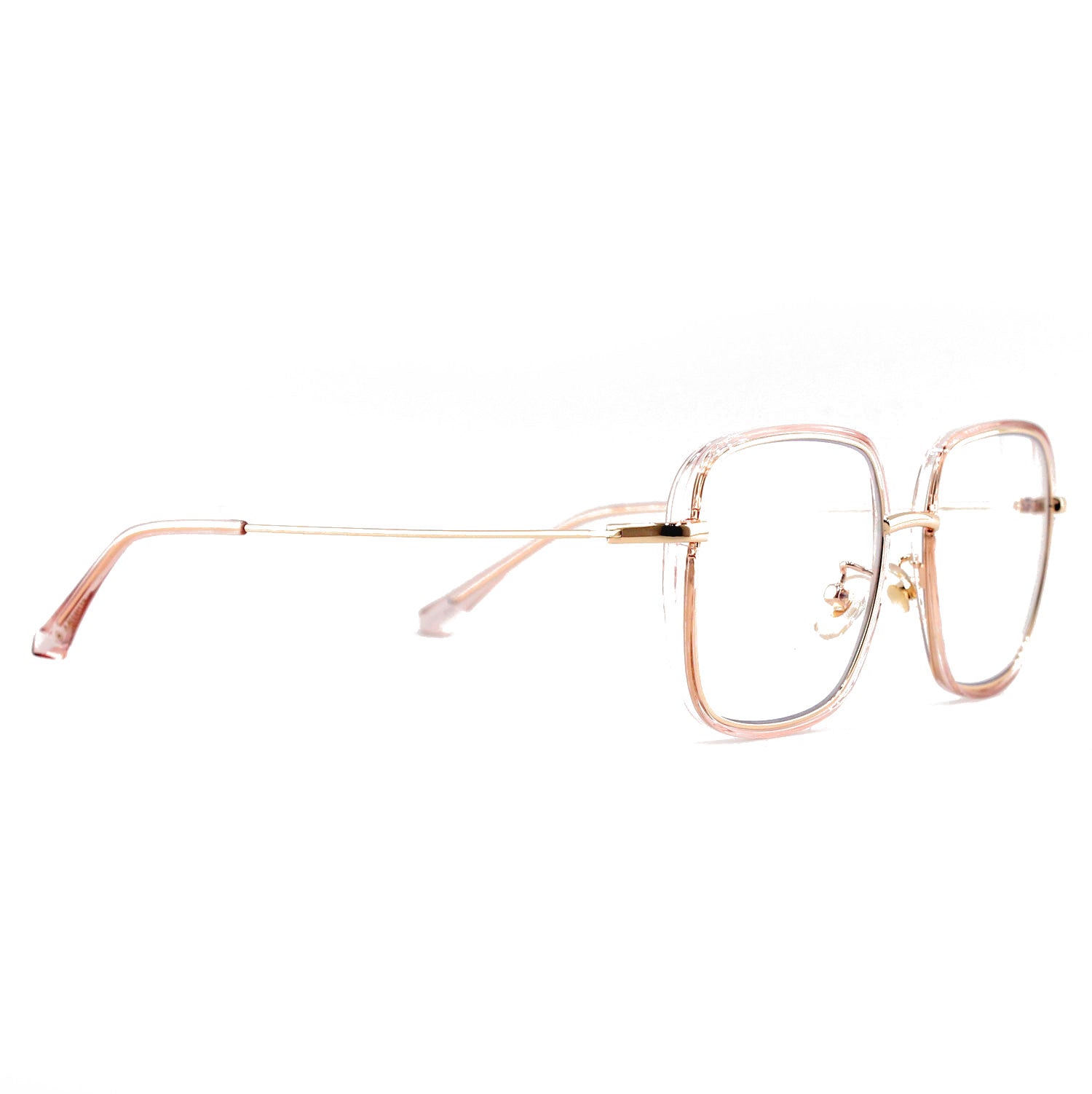 Ottika Care - Blue Light Blocking Glasses - Adult | Model 1908 | Coating Gold & Green