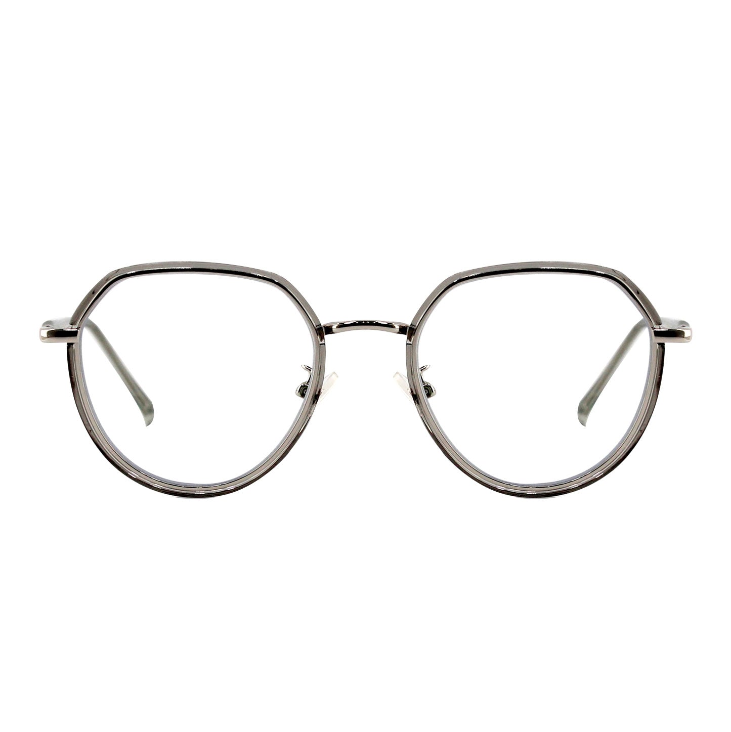 Ottika Care - Occhiali anti luce blu - Adulto | Modello TR1906 | Rivestimento oro e verde