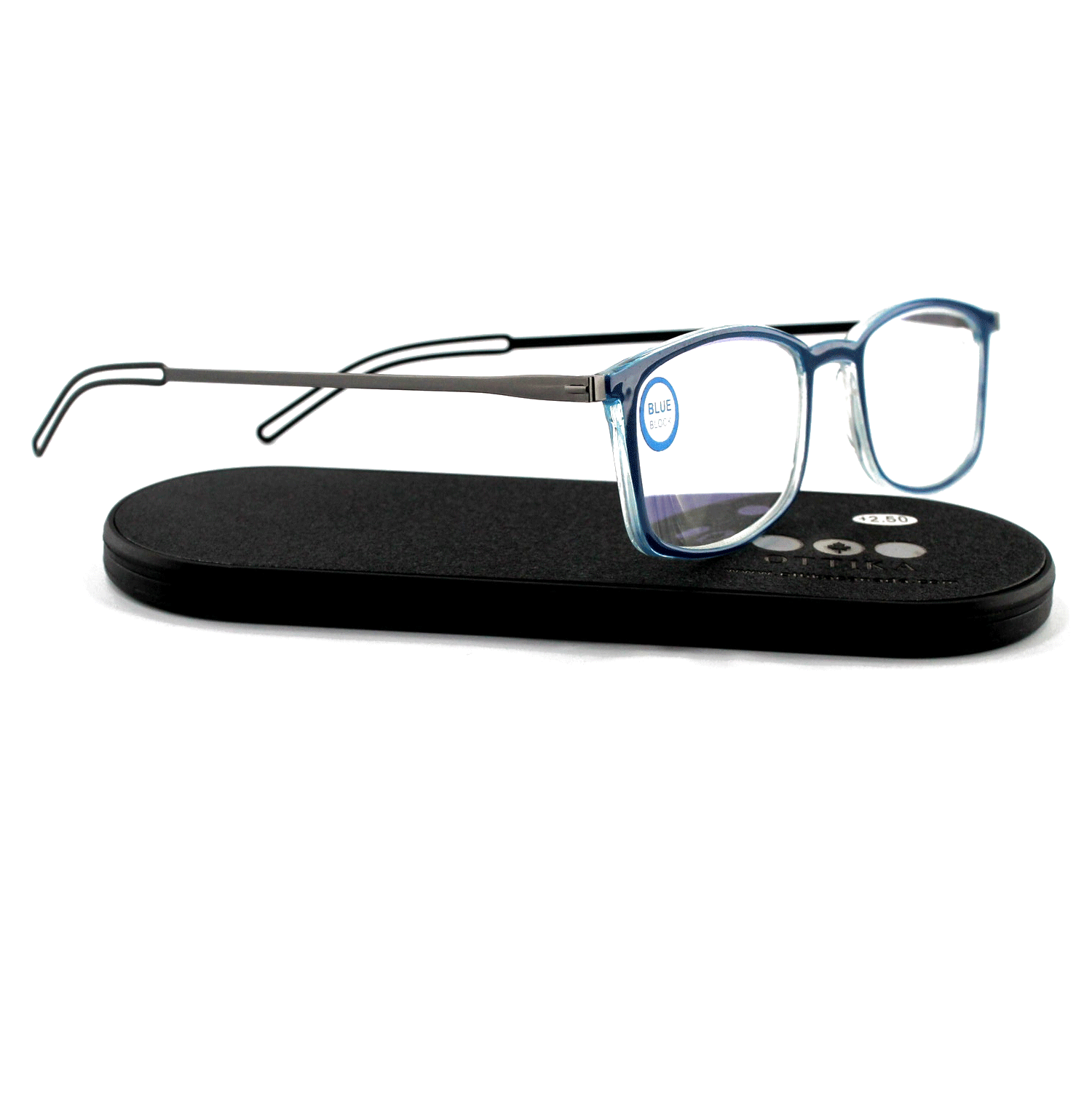 Care by Ottika - Blue Light Blocking Reading Glasses | Rectangular shape