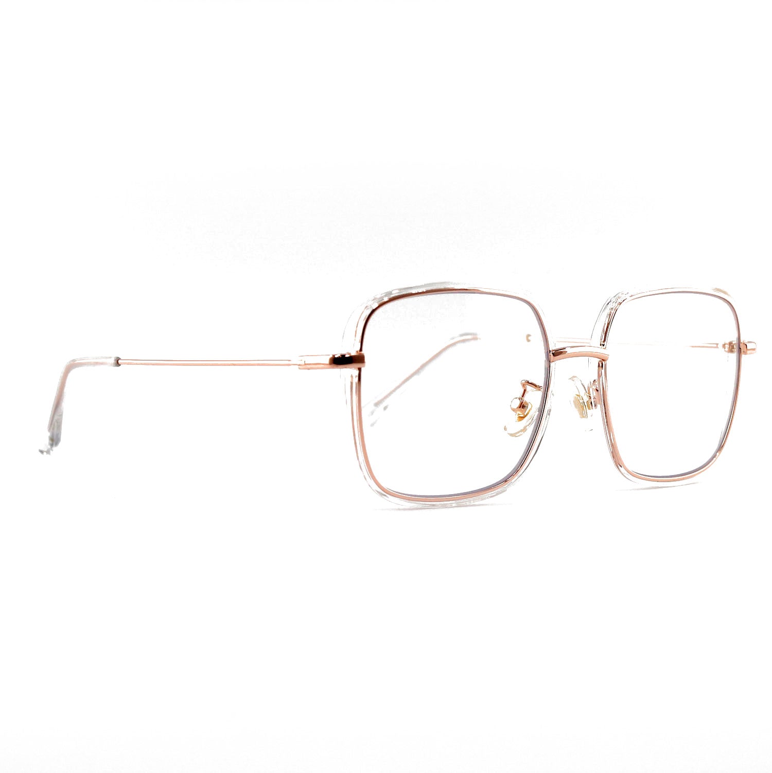 Ottika Care - Blue Light Blocking Glasses - Adult | Model 1908 | Coating Gold & Green