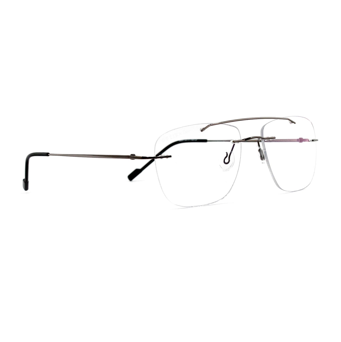 Ottika Care - Lunettes anti-lumière bleue | Sans monture R 001 | Revêtement Vert & Bleu