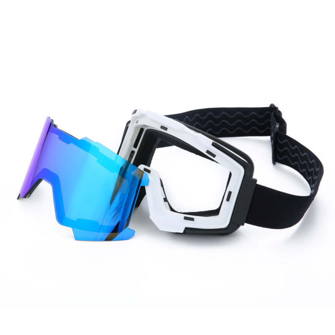 Skii & Snowboard Goggles 04 Adult - Blue/Black
