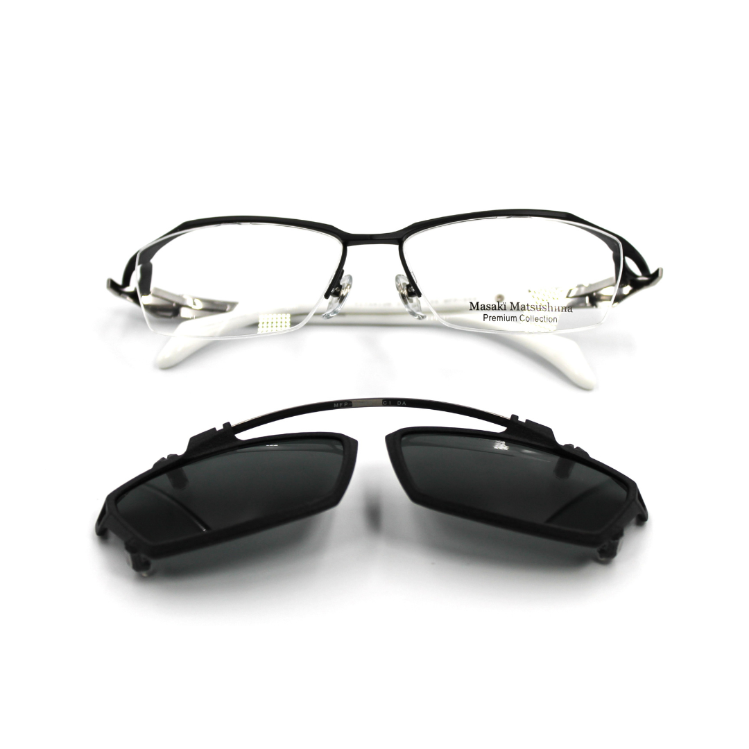 Masaki Matsushima Titanium Frame | Clip-On Polarized | Model MFP 568