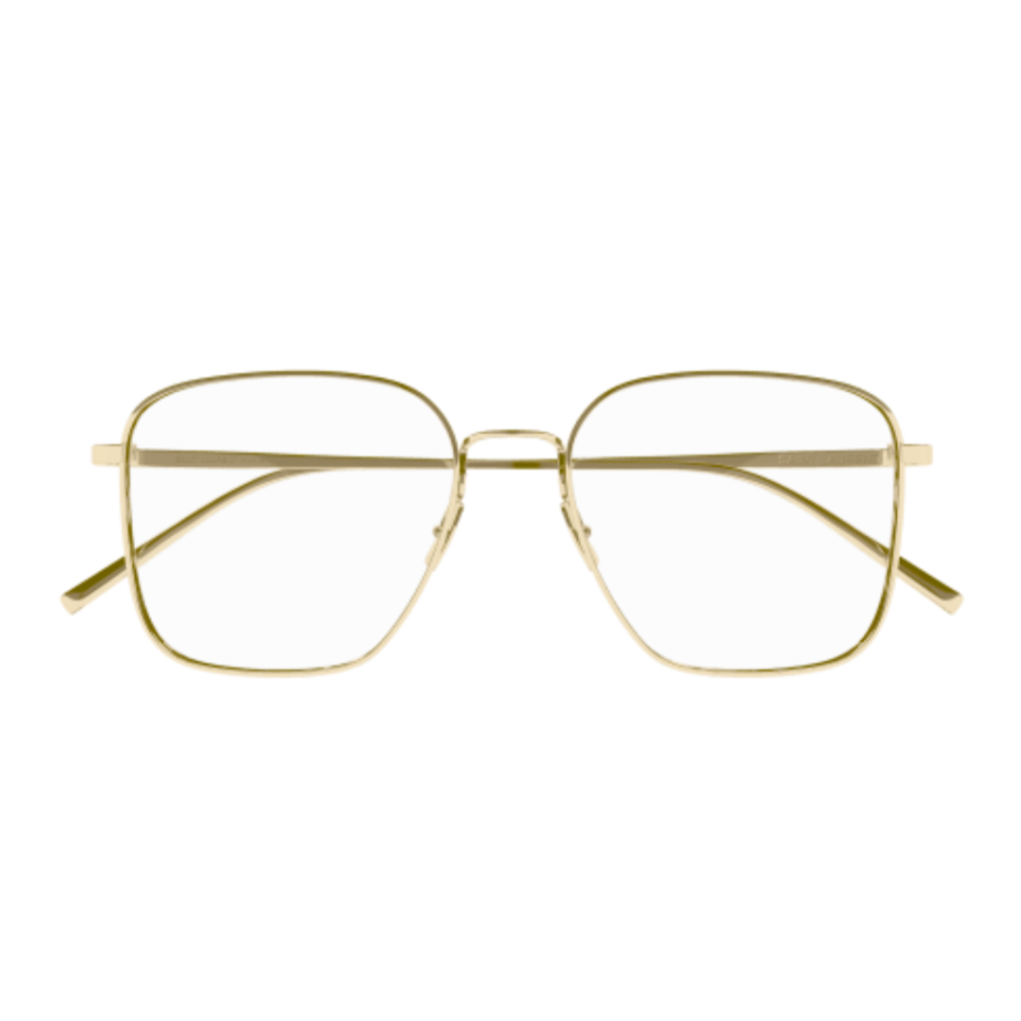 Montatura per occhiali Saint Laurent | Modello SL 491 (006) - Oro Chiaro Lucido