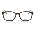Montatura per occhiali Gucci | Modello GG0749O (005) - Marrone