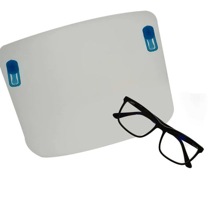 Adult &amp; Kids Face Shield - Clip On | For Glasses