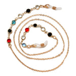 Charmswear | Multi-Color Gems Eyewear Chain | Model 034