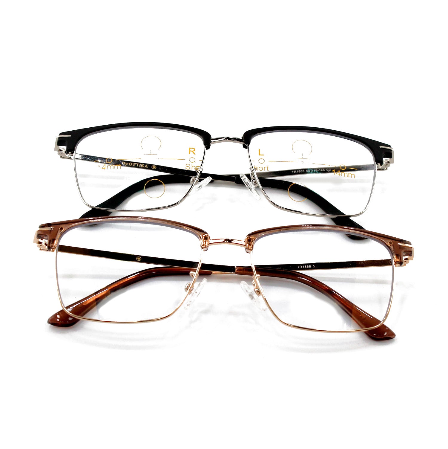 Care by Ottika -  Blue Light Blocking Glasses - Adult Progressive Reading | TR1868