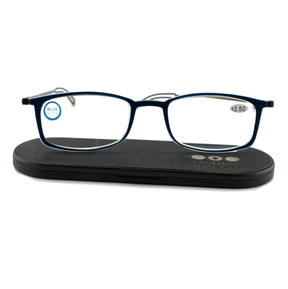 Ottika Care - Blue Light Blocking Reading Glasses | Rectangular shape