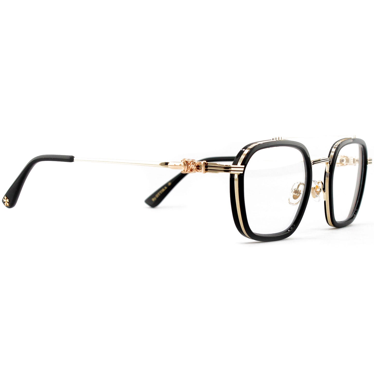 Care by Ottika - Blue Light Blocking Glasses - Adult | Model 52006 | Gold &amp; Green Coating