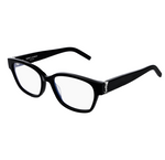 Montatura per occhiali Saint Laurent | Modello SLM35 (002) - Nero/Argento