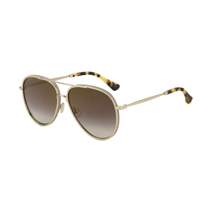 Lunettes de soleil Jimmy Choo | Modèle Triny - Doré