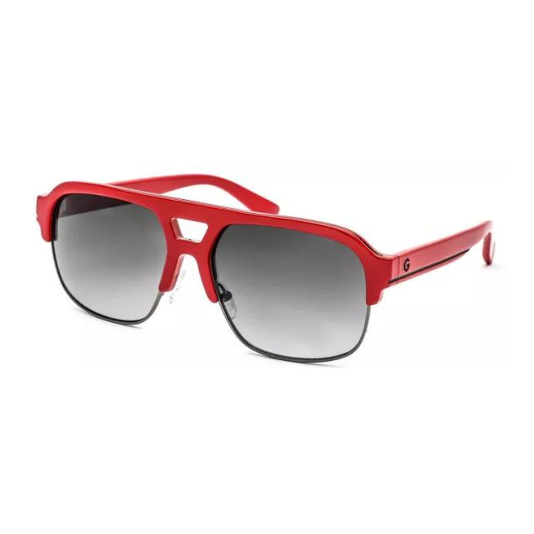 Guess occhiali da sole | Modello GG2140 - Rosso Lucido / Fumo Sfumato