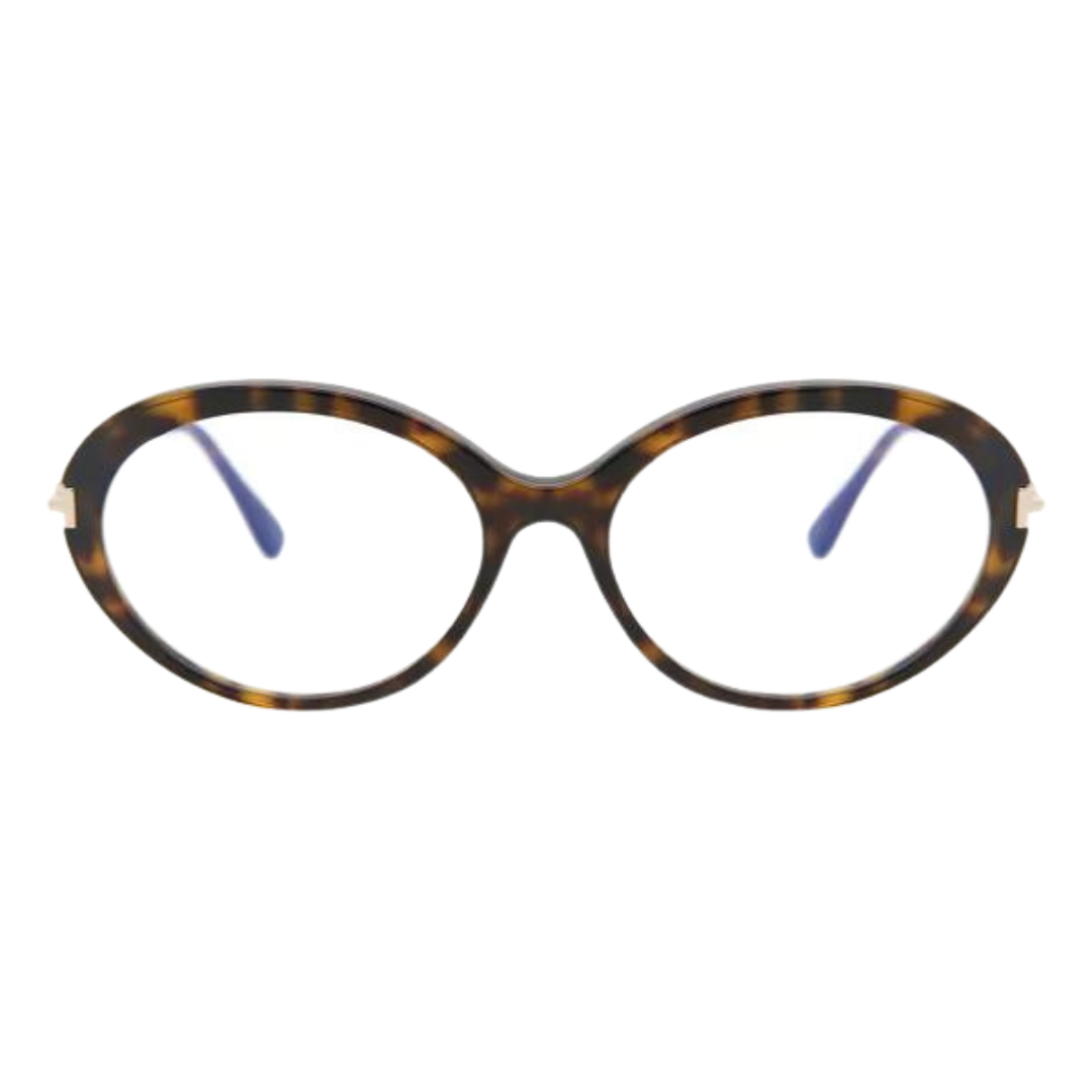 Tom Ford - Lunettes anti-lumière bleue | Modèle TF 5675 - Demi Marron