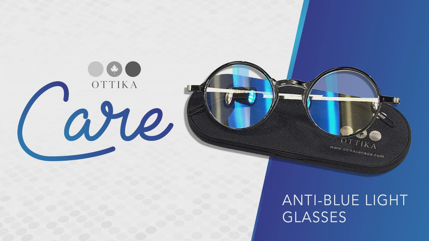 Ottika Care - Lunettes anti-lumière bleue - Adulte | Modèle 2007