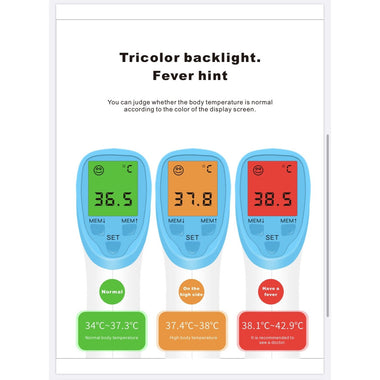 Infrared Thermometer | Blue - High Quality