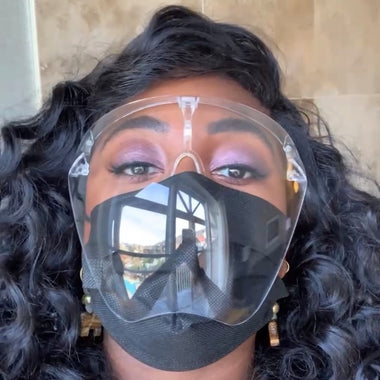 Safety Glasses X Face Shield - Adult - 2 Different Sizes