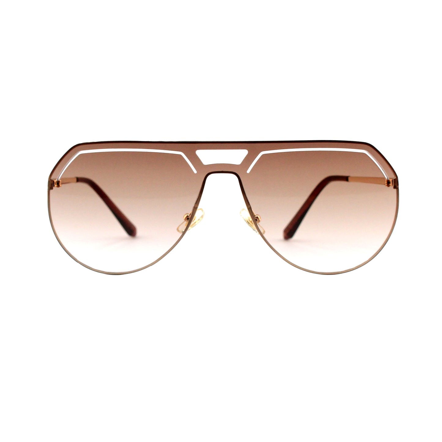 Lunettes de soleil Shades X - Protection UV - Sans monture | Modèle 7050