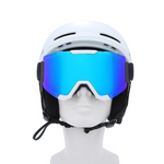 Maschere da sci e snowboard 04 adulto - blu/nero