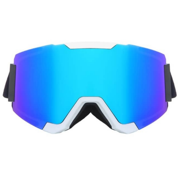 Maschere da sci e snowboard 04 adulto - blu/nero