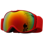 Maschere da sci e snowboard 02 Kids - Rosso